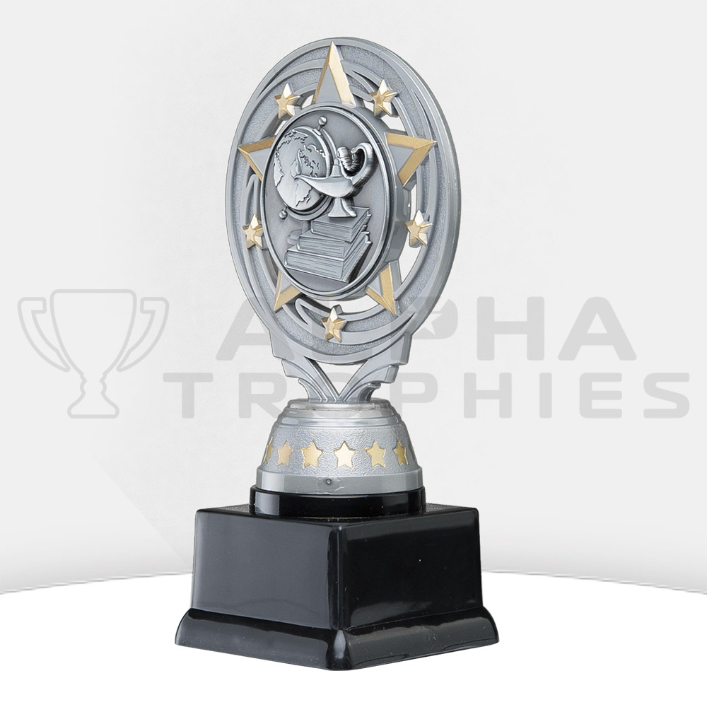 Silver Torch Academic Trophy 150MM Alpha Trophies