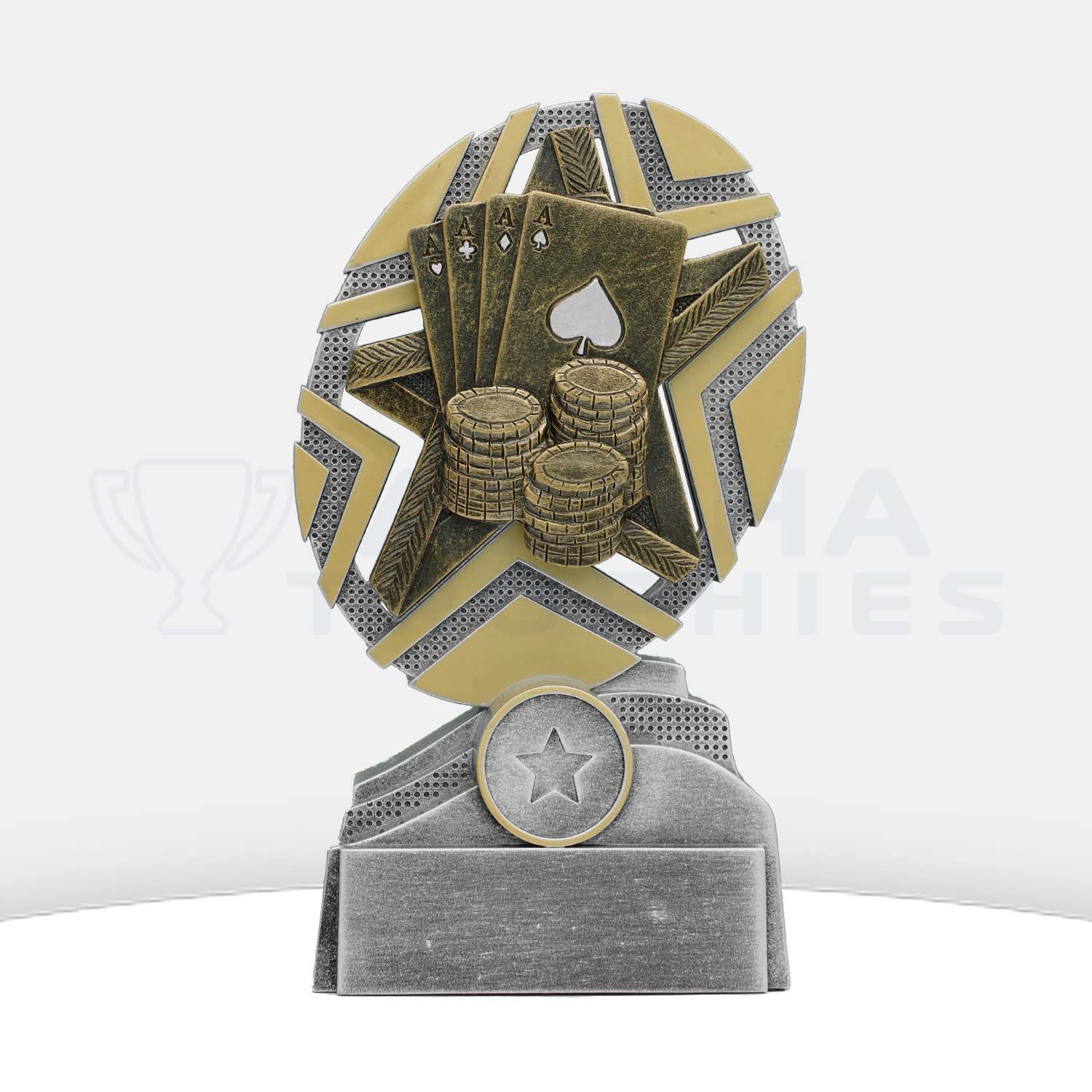 11b-poker-starburst-antique-gold-bronze-and-silver-trophy-acw02770l