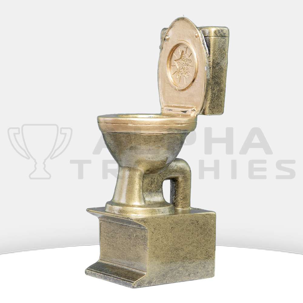 Toilet Trophy 150MM- Alpha Trophies