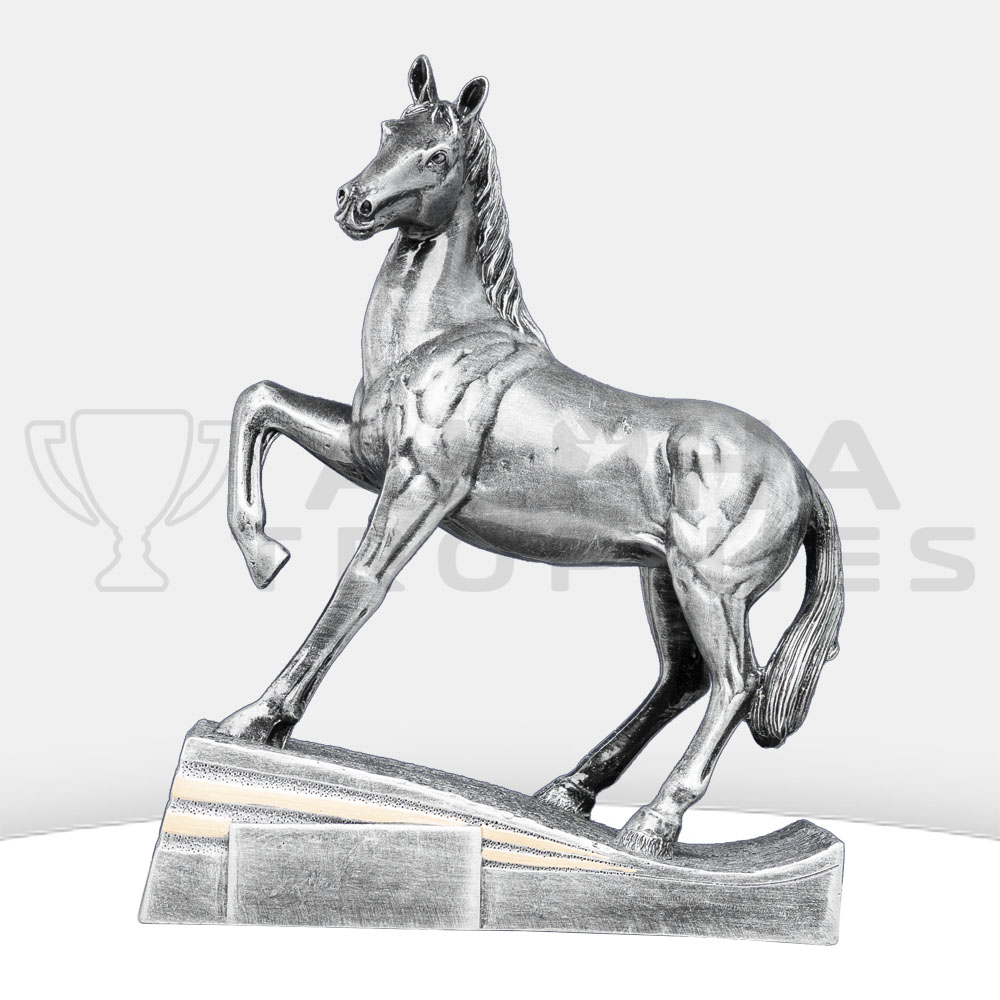 Silver Horse Trophy 235MM | Alpha Trophies