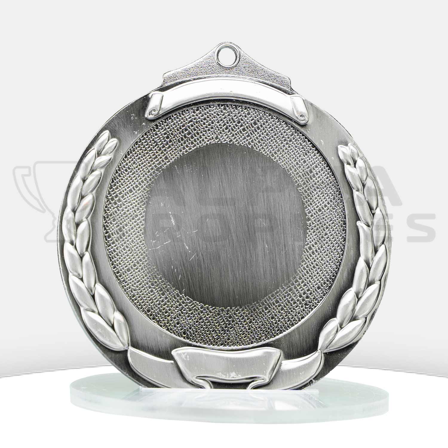 banner-wreath-50mm-silver-front