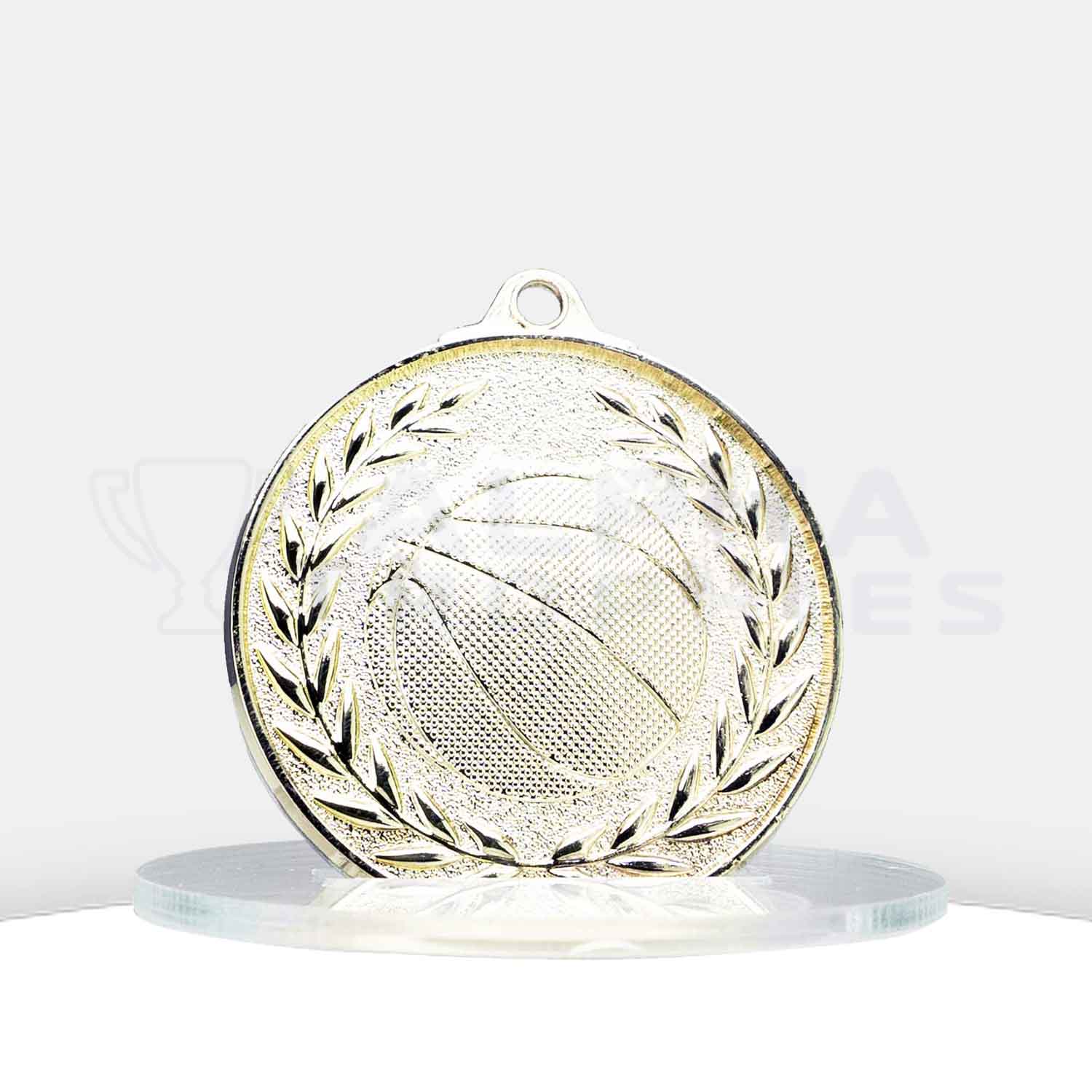 Basketball Classic Wreath Medal