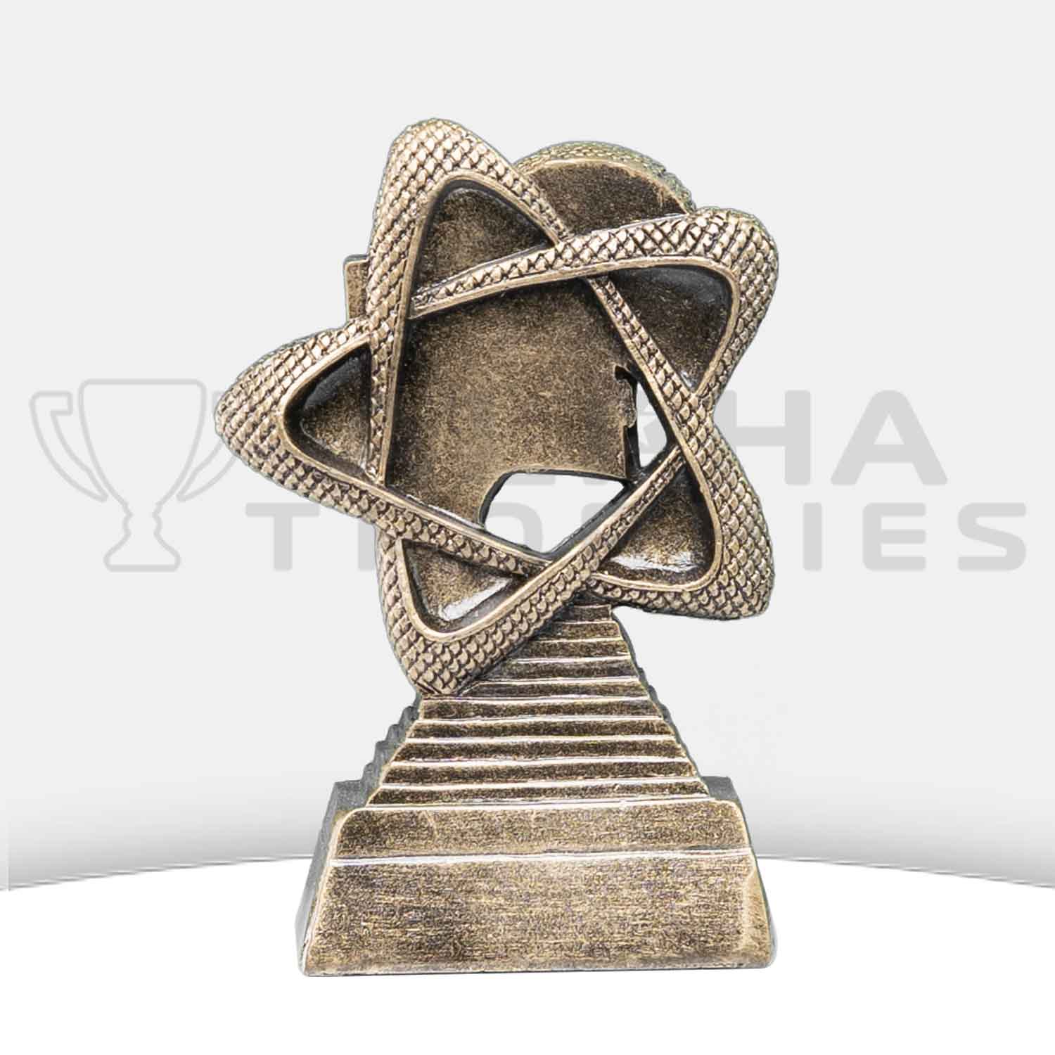 Rising StarBasketball Trophy 100MM Alpha Trophies