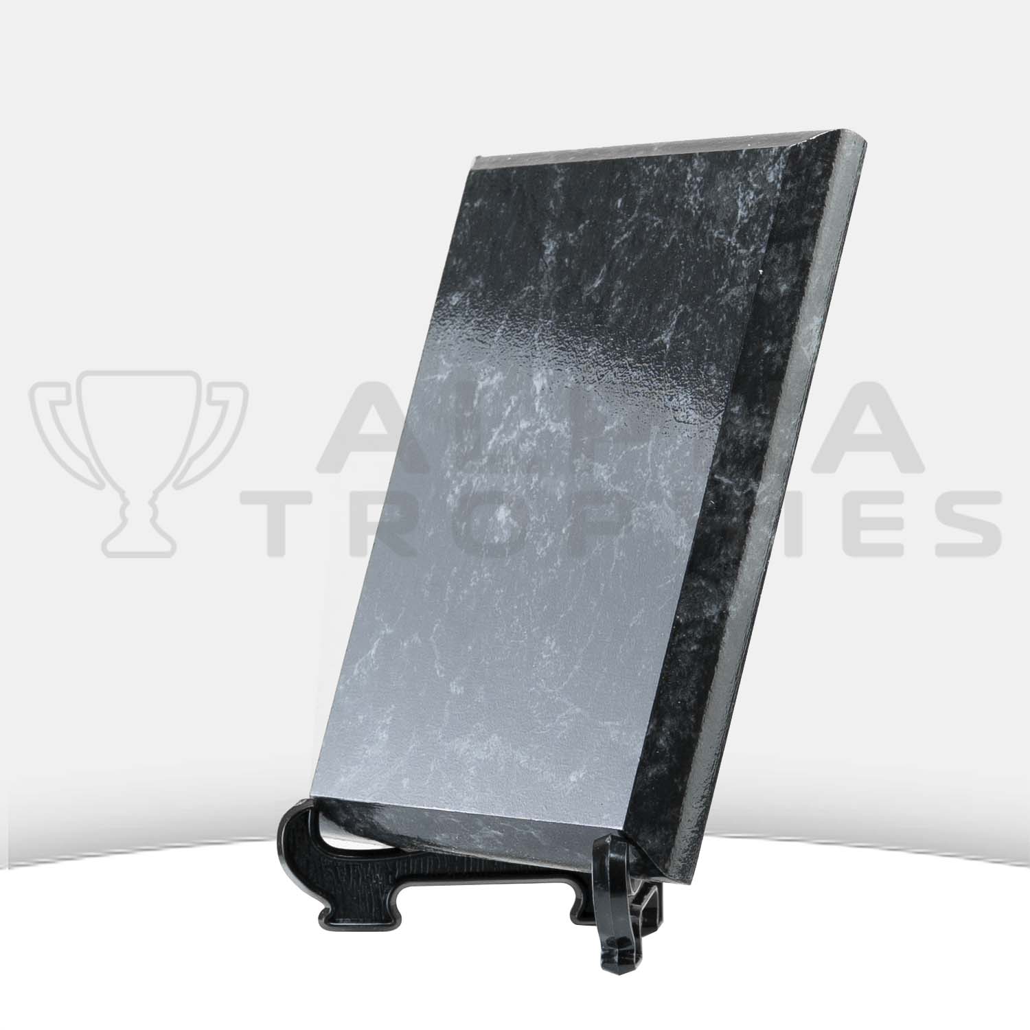 black-marble-plaque-on-easel-stand-side