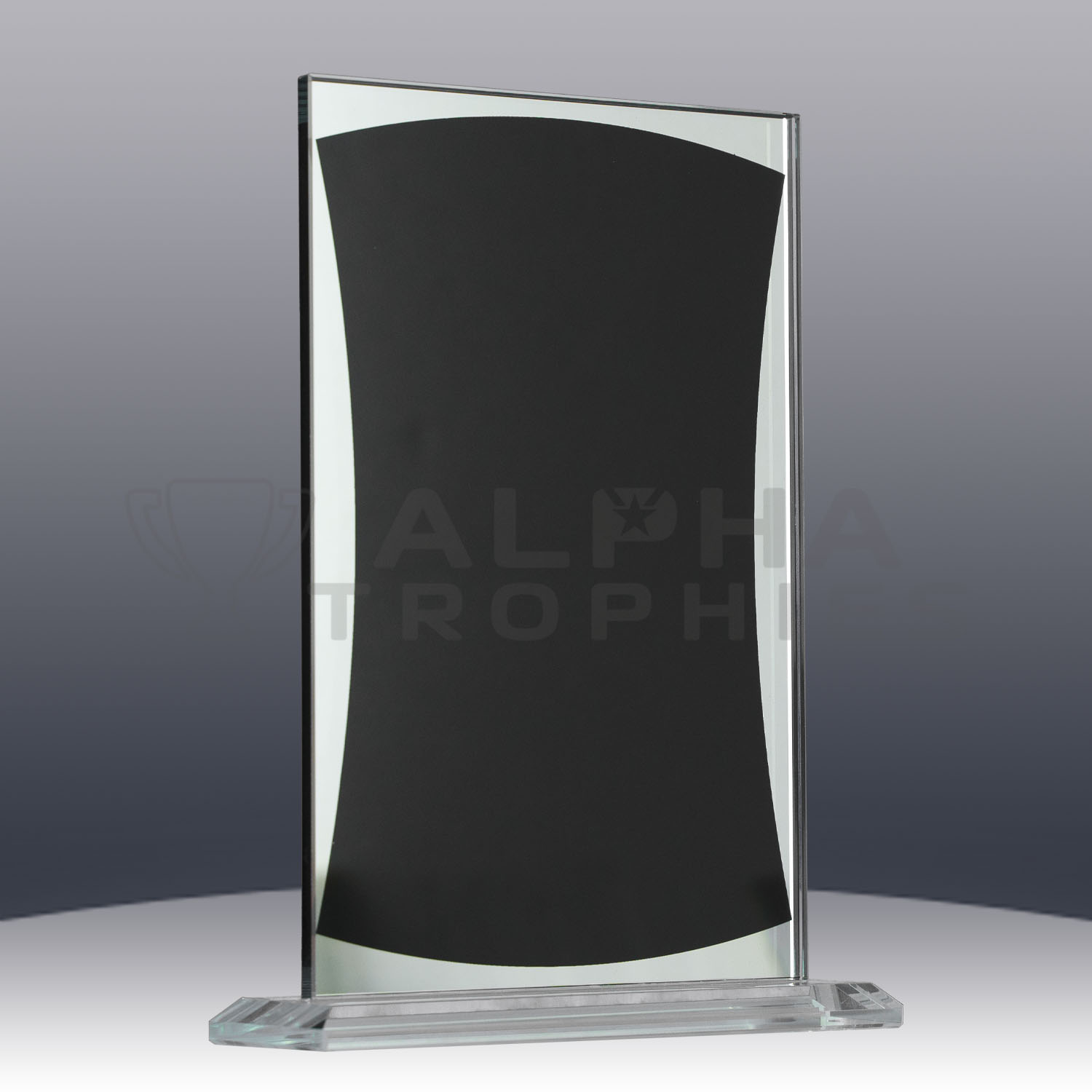 black-silver-mirror-rectangle-bsm02a-front