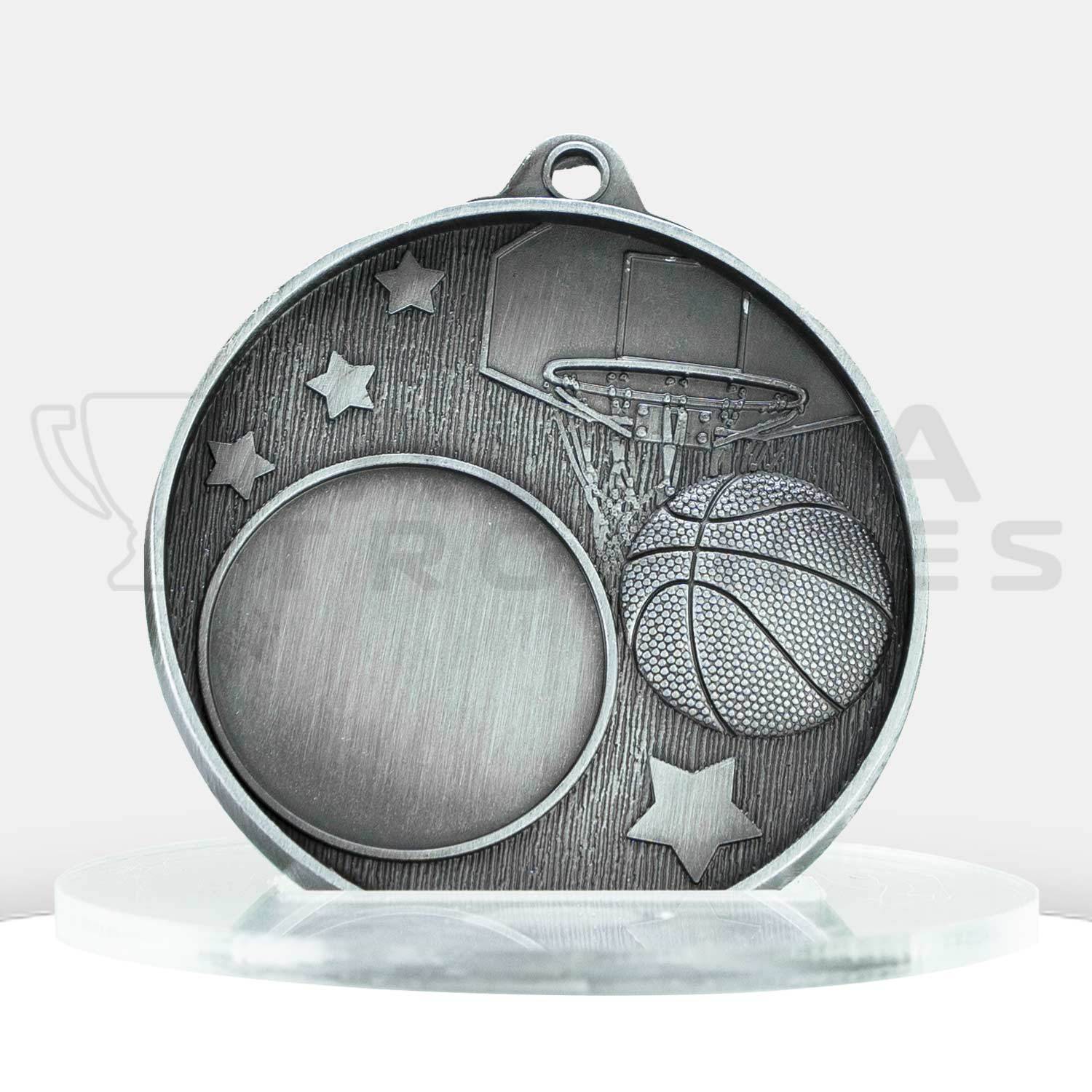 club-medal-basketball-silver-front