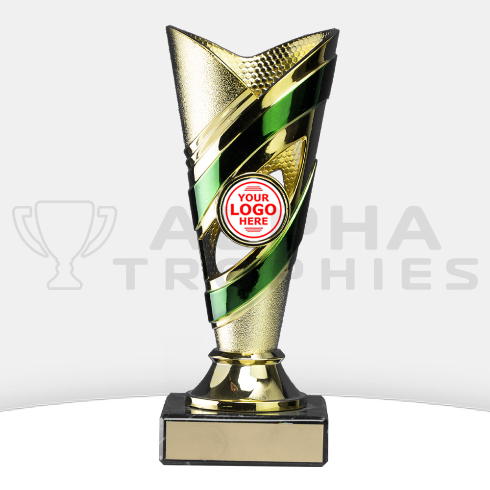 curve-cup-gold-green-170mm-front-with-logo