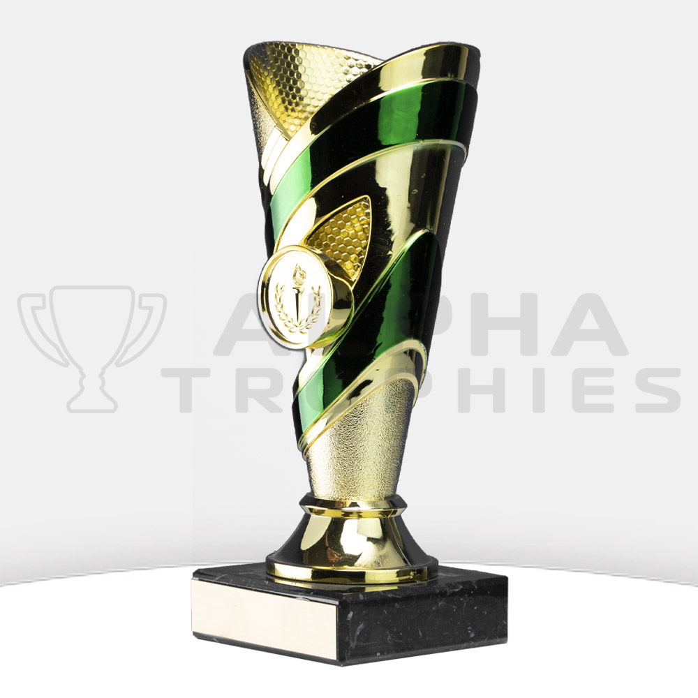 curve-cup-gold-green-170mm-side