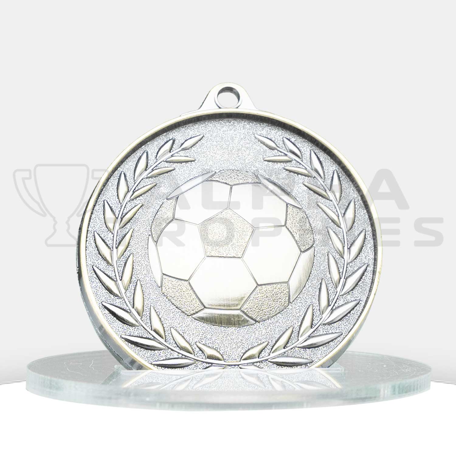 football-wreath-antique-gold-front