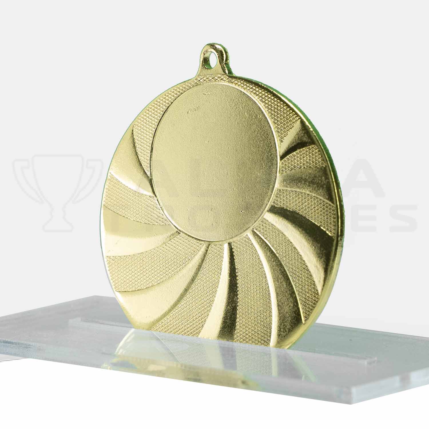 generic-25mm-centre-fan-medal-gold-1034gvp-side