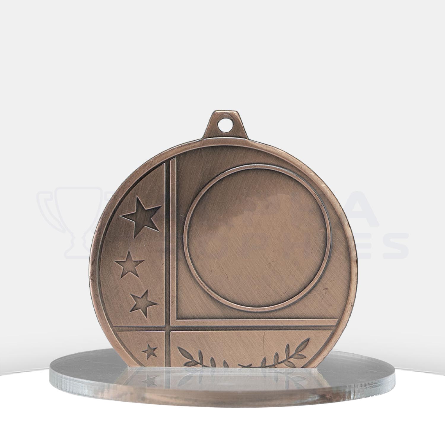 glacier-frosted-medal-25mm-bronze-front-6892