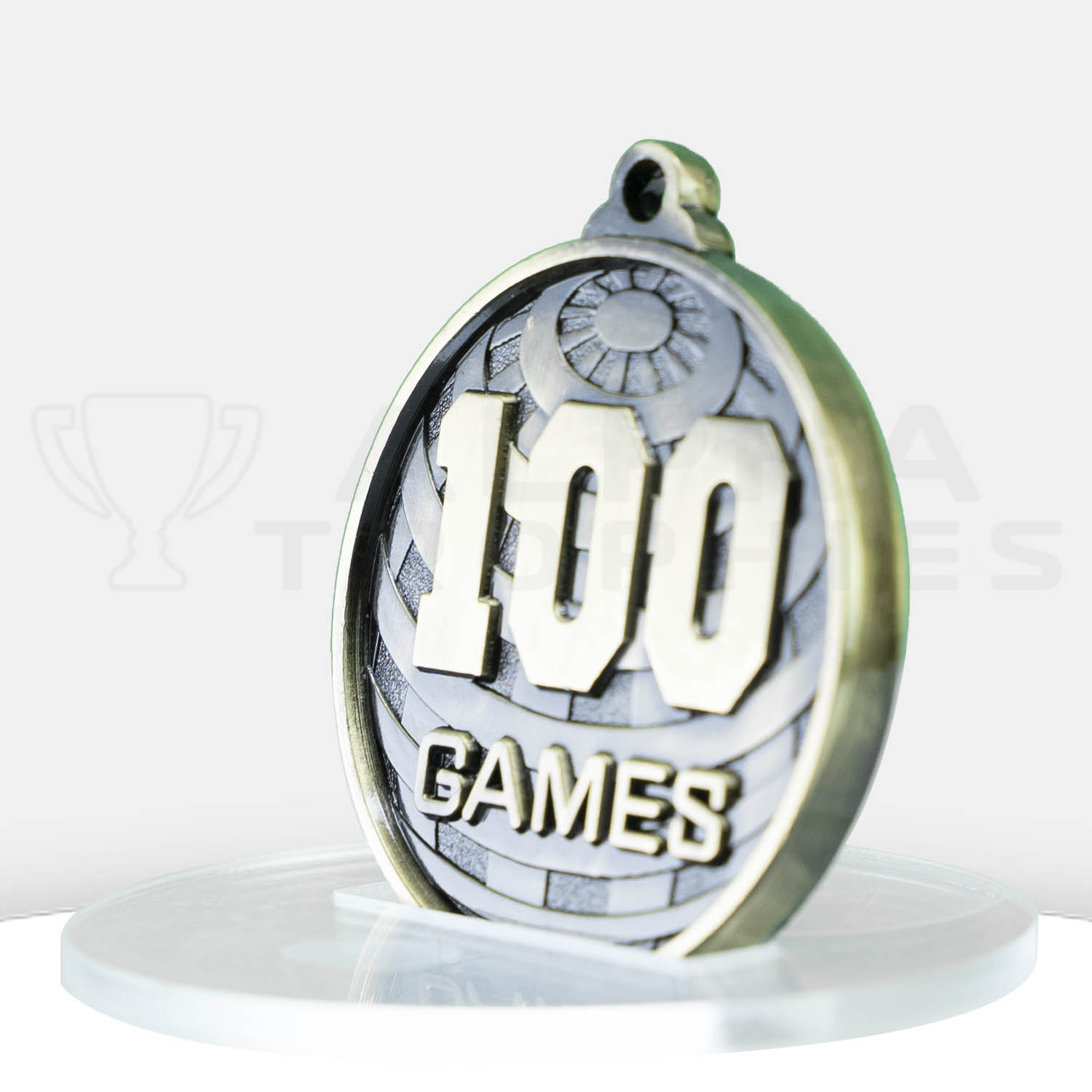 global-medal-100-games-gold-side