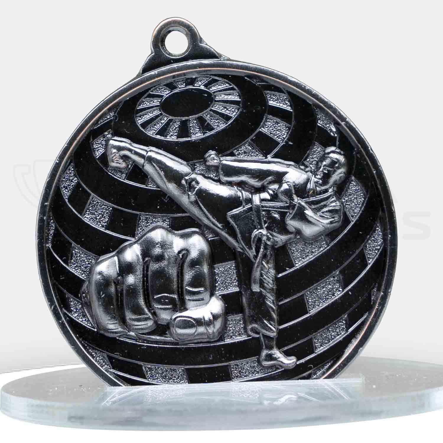 global-medal-martial-arts-silver-front