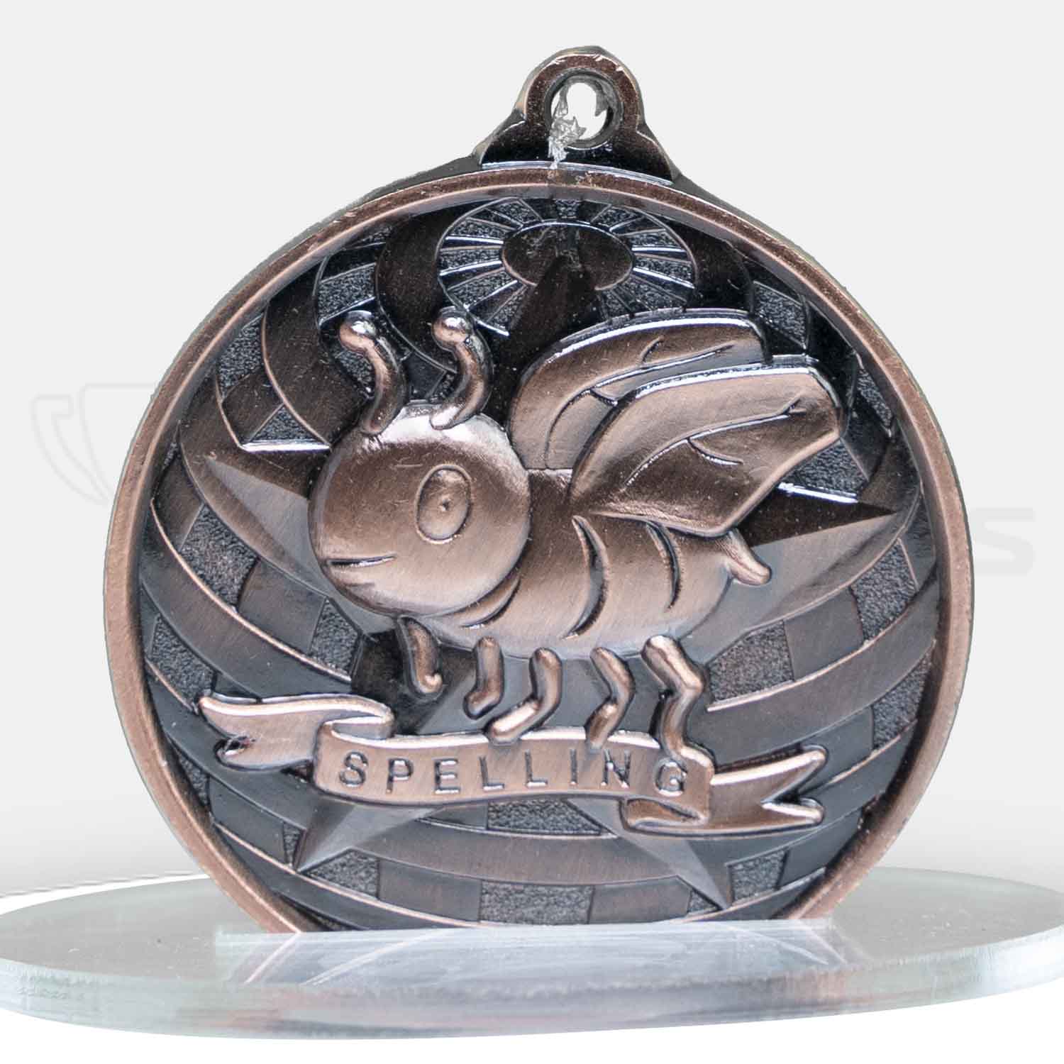 global-medal-spelling-bronze-front