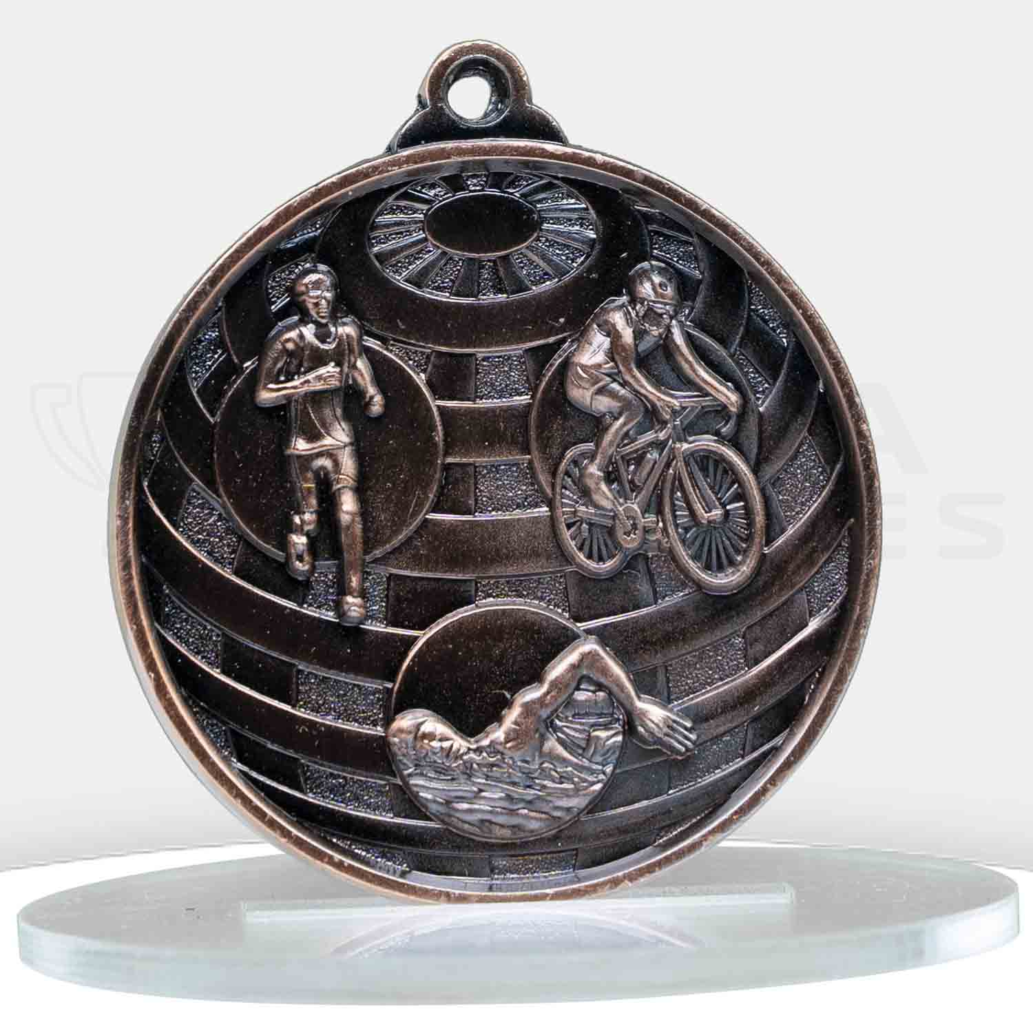 global-medal-triathlon-bronze-front