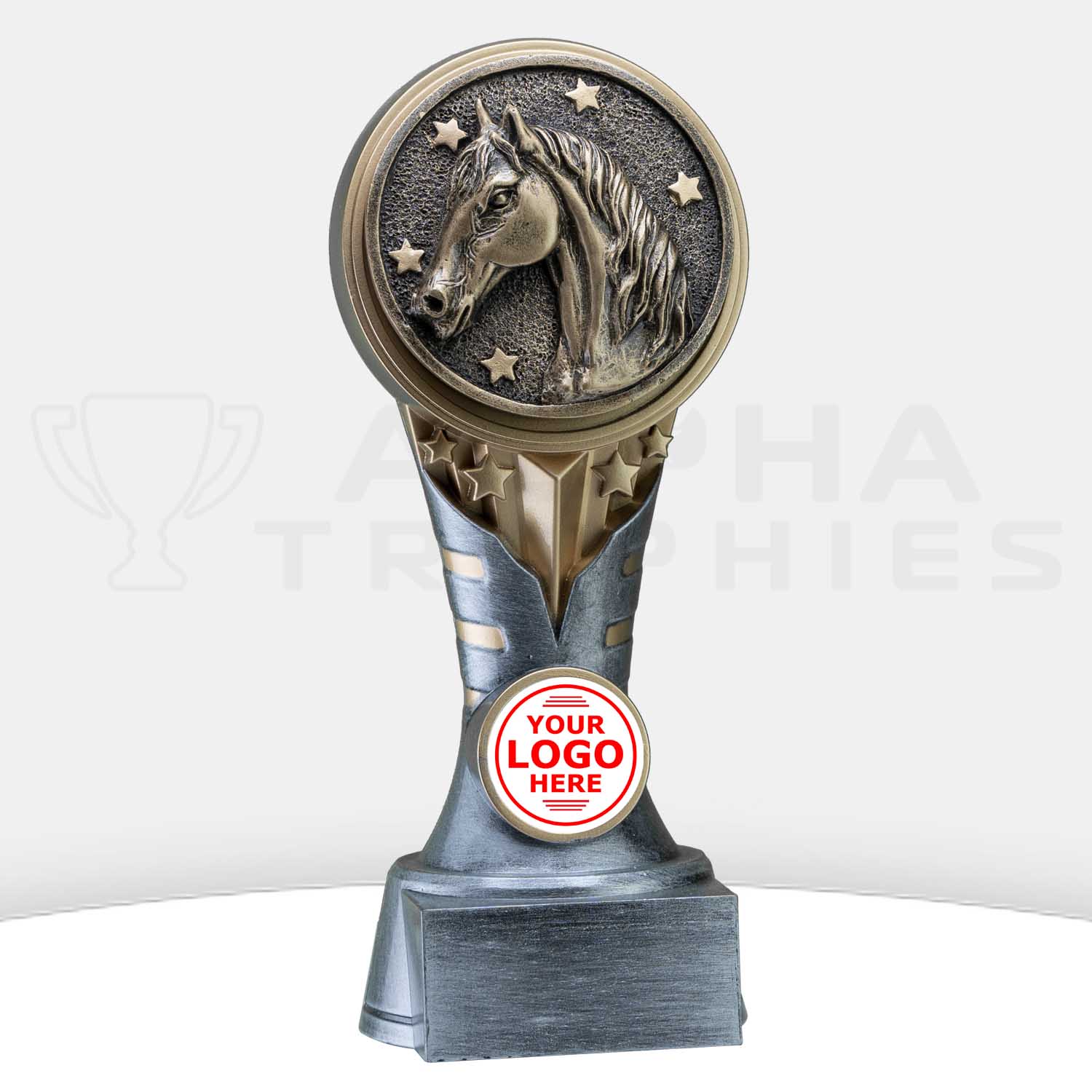 ikon-trophy-horse-kn235a-front-with-logo