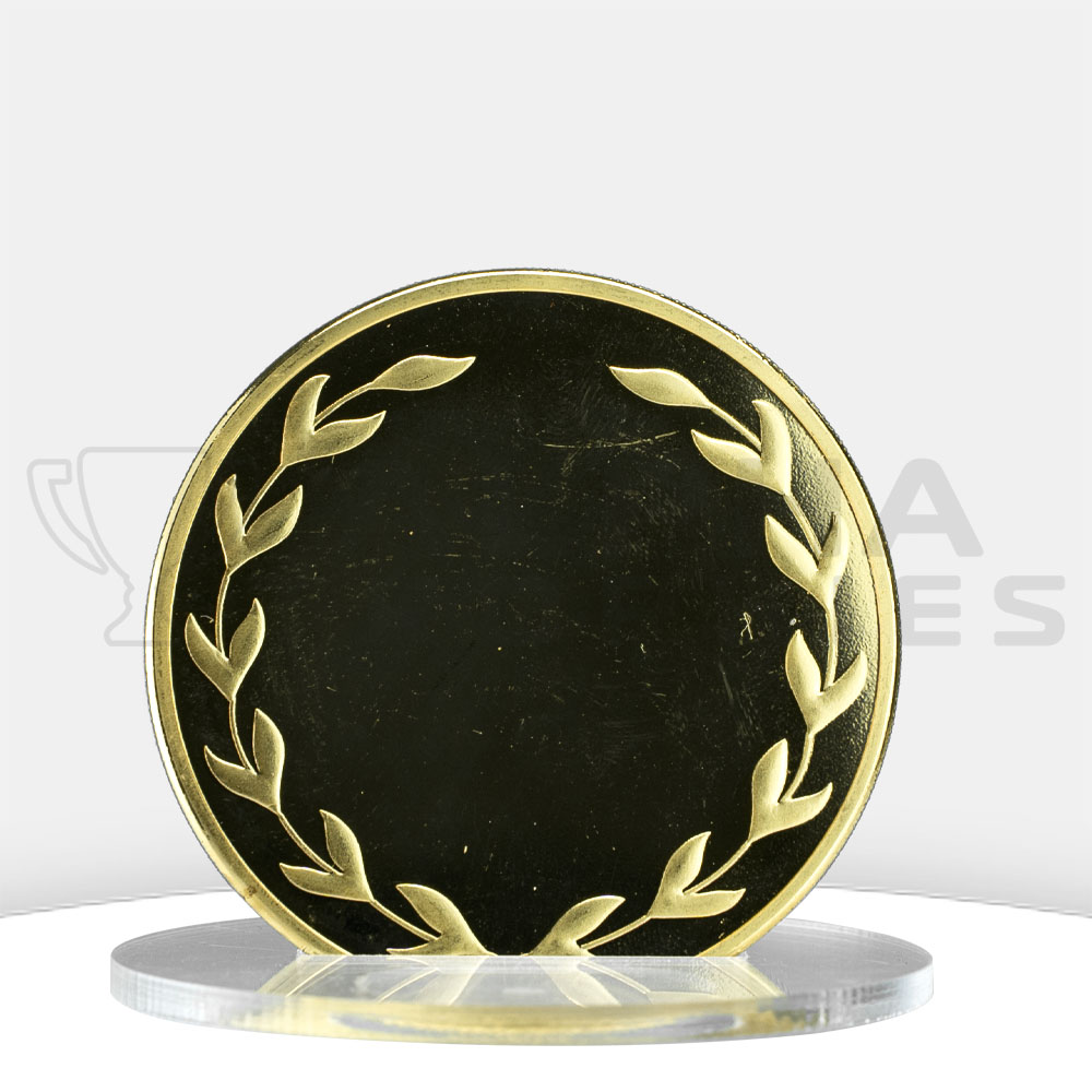 Laurel Presentation Medal in Case 60MM GOLD- Alpha Trophies