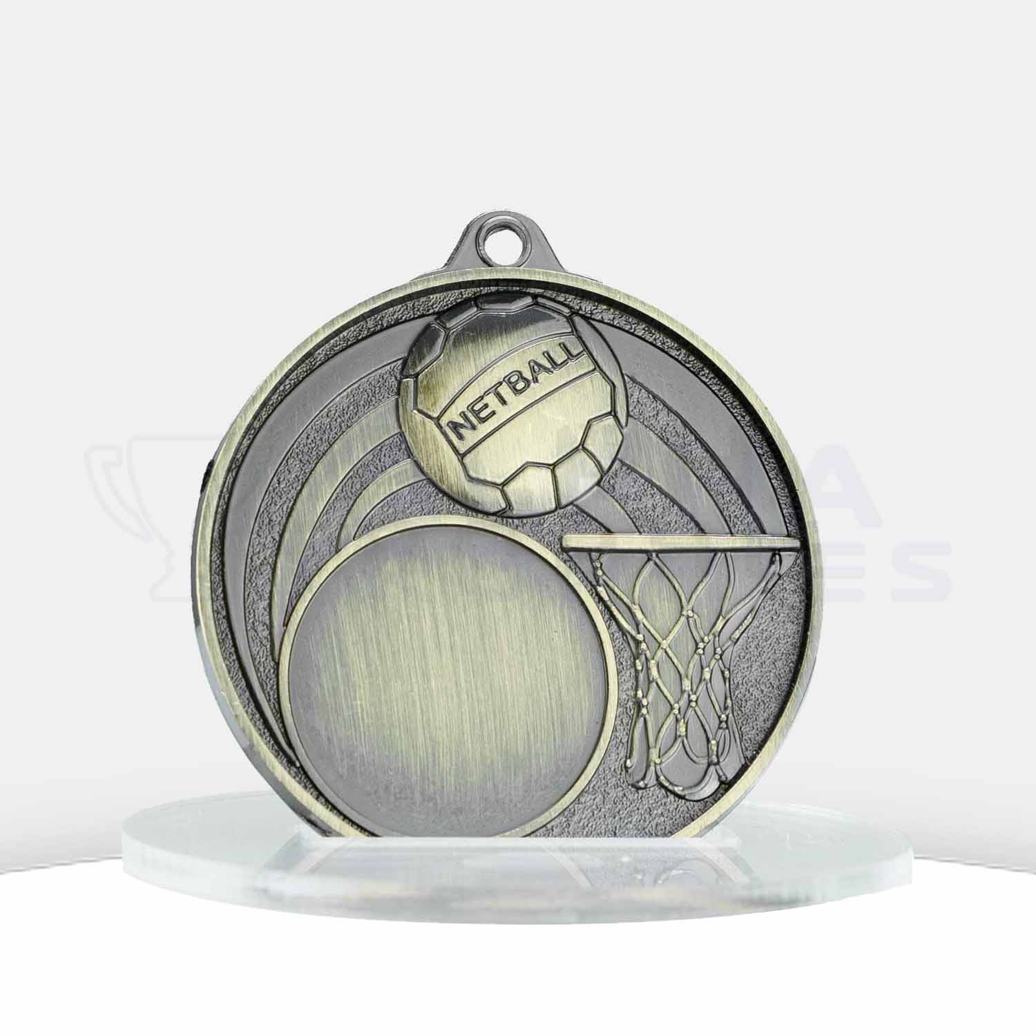 Netball Medal – Insert Option