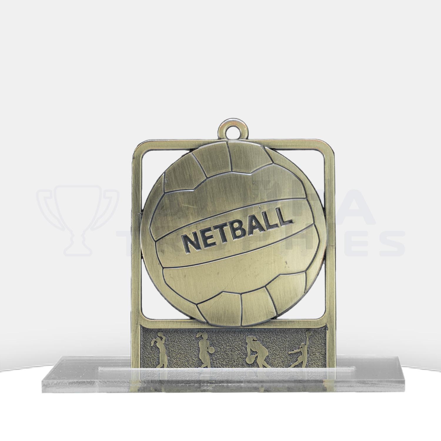 Netball Medal Rosetta