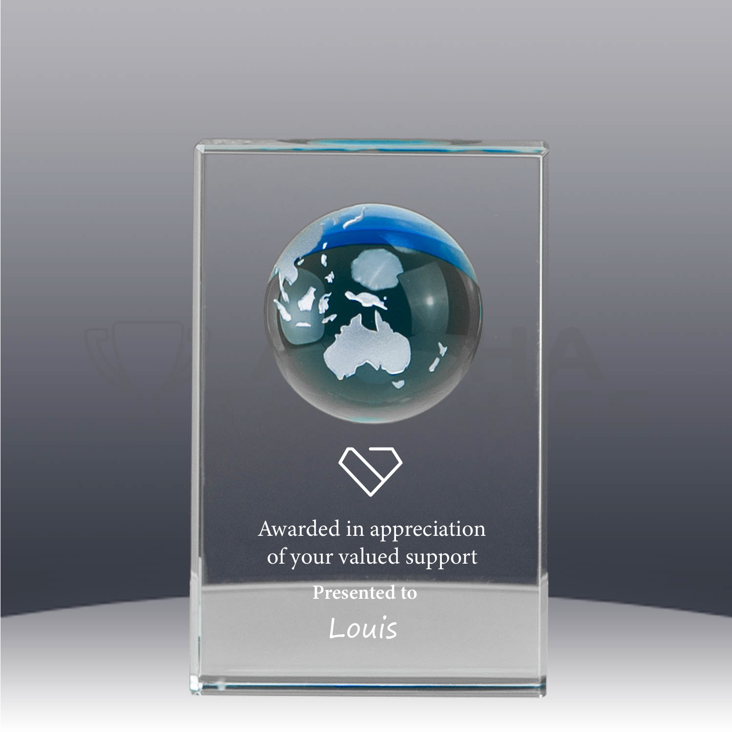 plaque-blue-globe-crystal-front-with-text