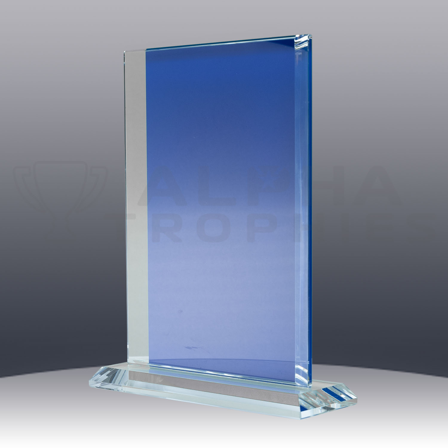 pledge-blue-crystal-award-cb195-side