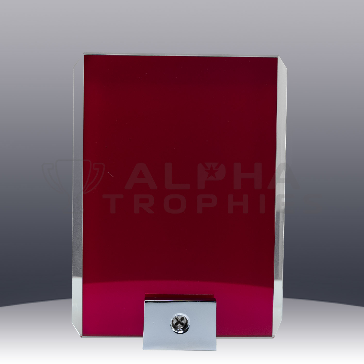 rectangle-red-glass-silver-stand-1205-1r-back