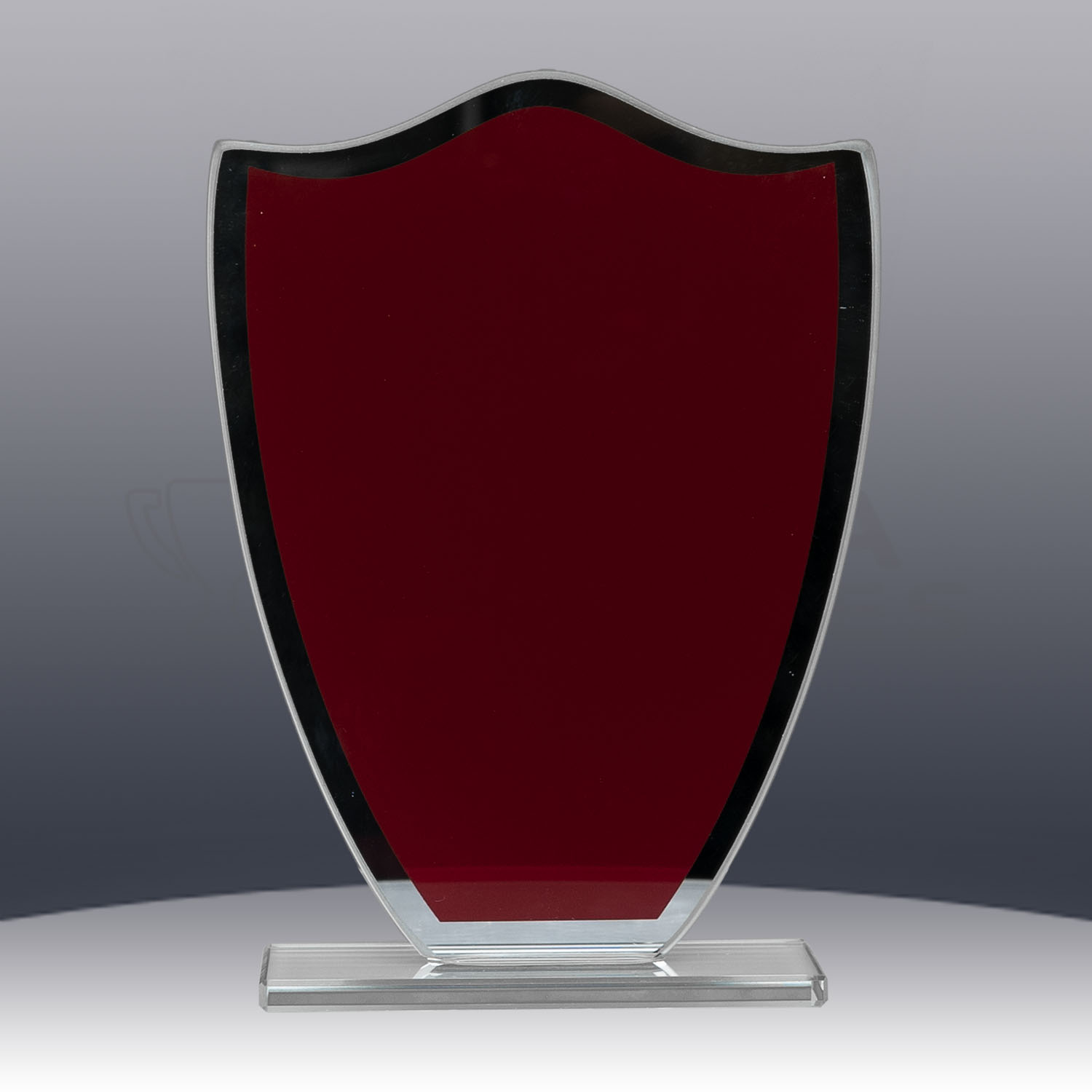 red-glass-shield-front