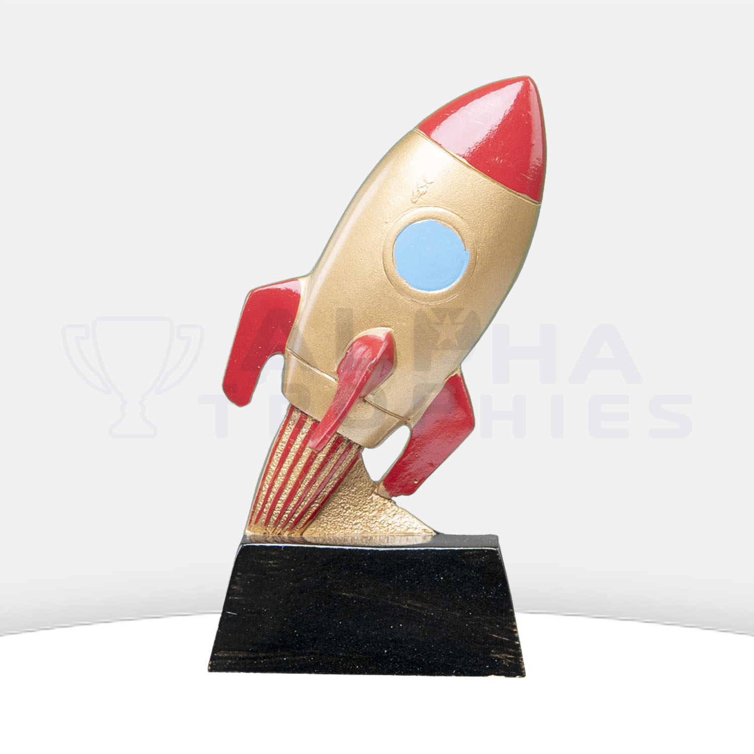 Rocket Ship Trophy 130MM Alpha Trophies