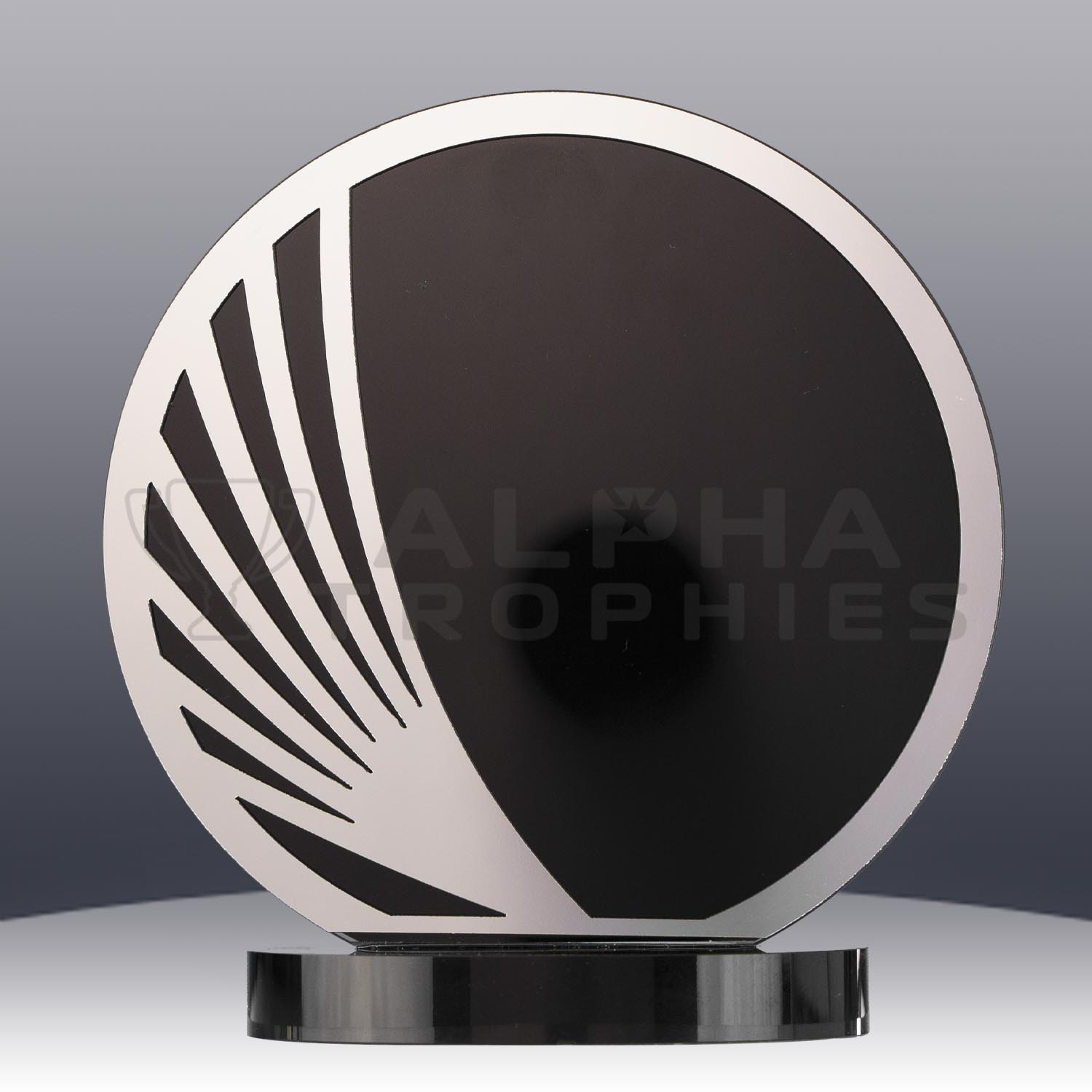 silver-acrylic-black-glass-round-sabg01a-front