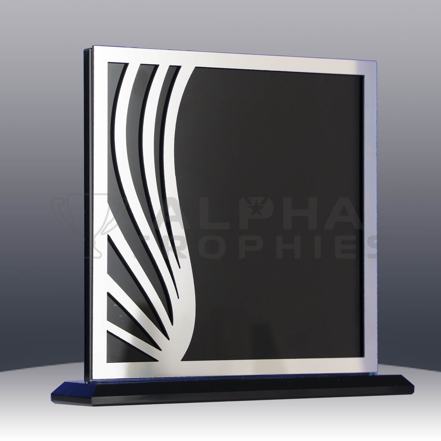 silver-acrylic-black-glass-square-sabg02a-side