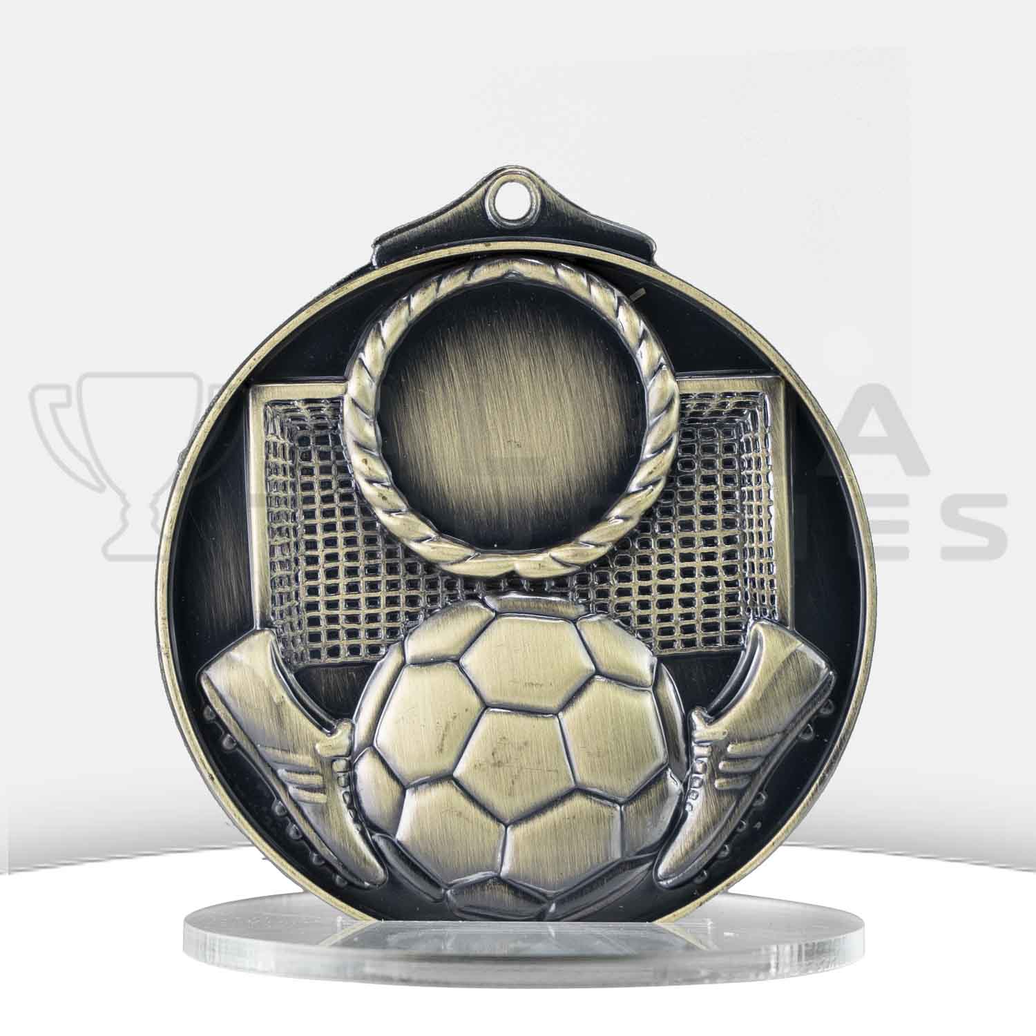 soccer-medal-25mm-insert-gold-front
