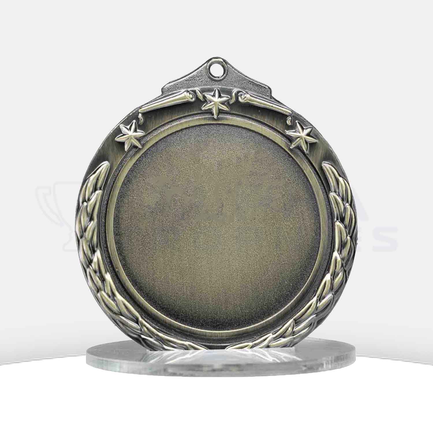 Stars & Wreath - 50mm Insert Medal