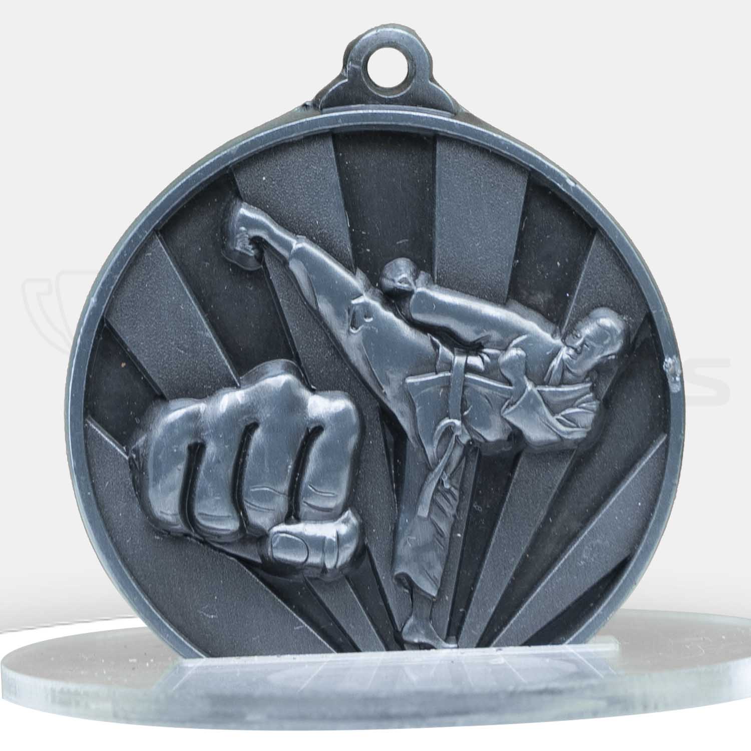 sunrise-medal-martial-arts-silver-front