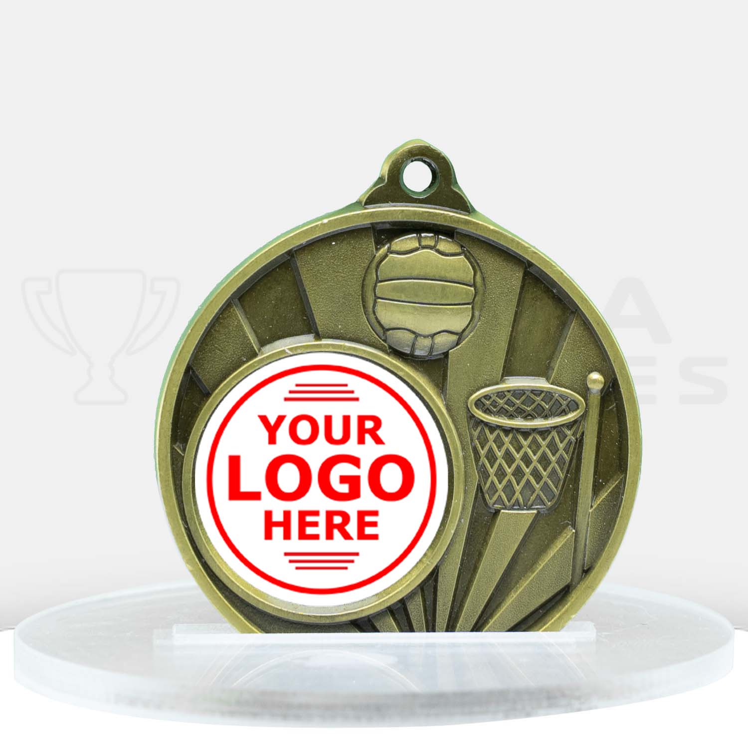 sunrise-medal-netball-25mm-insert-gold-1076c-8g-front-with-logo