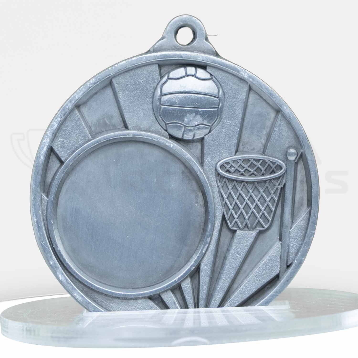 sunrise-medal-netball-25mm-insert-silver-front