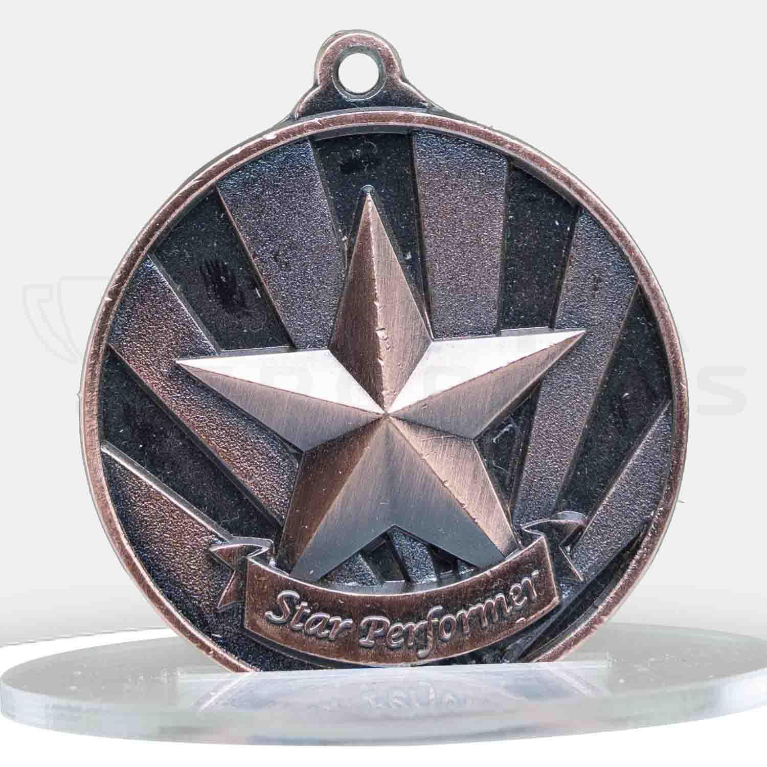 sunrise-medal-star-performer-bronze-front