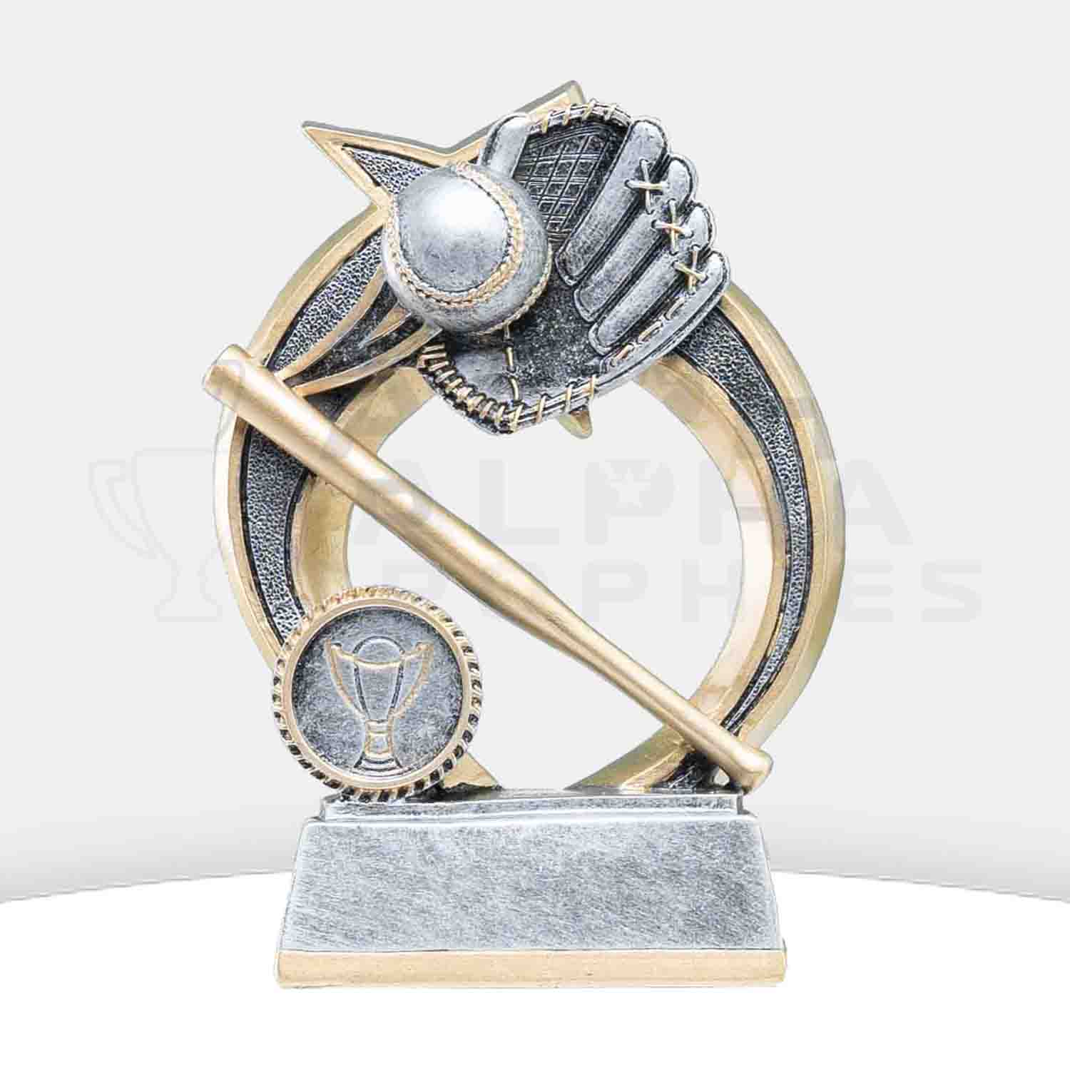 Swoosh - Baseball Trophy