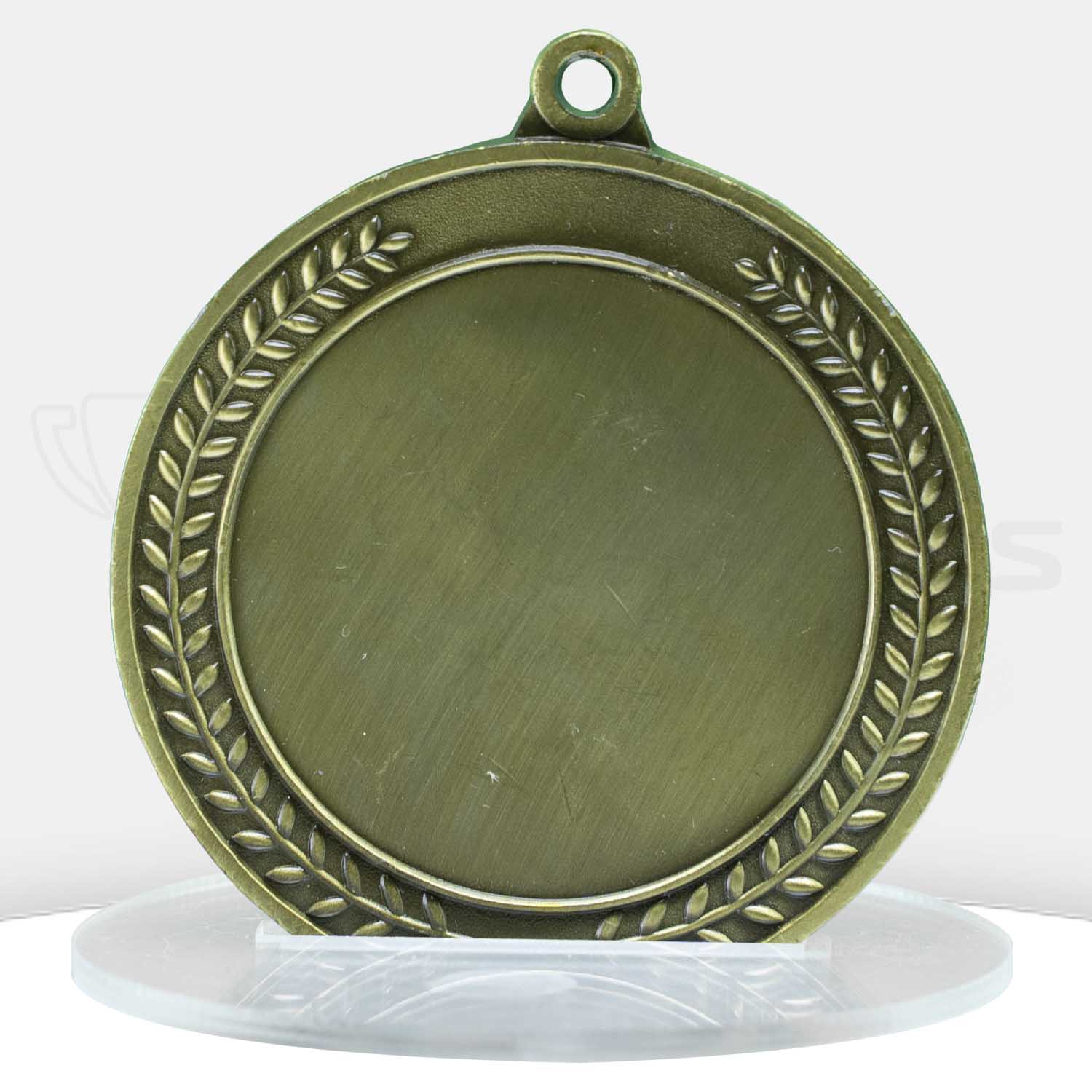 Traditional Medal-50mm Insert. 70MM SILVER- Alpha Trophies